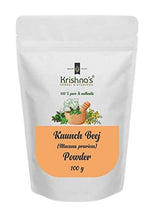 Thumbnail for Krishna's Herbal & Ayurveda Kaunch Beej Powder - Distacart