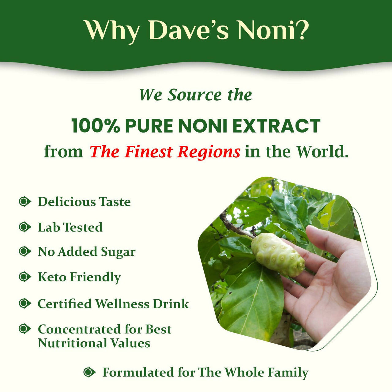 The Dave's Noni Natural & Organic 365 Immunity booster Juice (Noni Juice) - Distacart