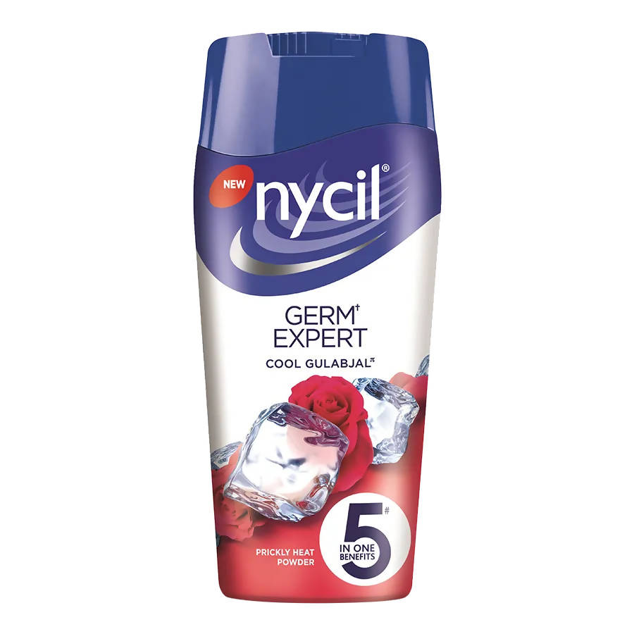 Nycil Germ Extert Cool Gulabjal Prickly Heat Talcum Powder