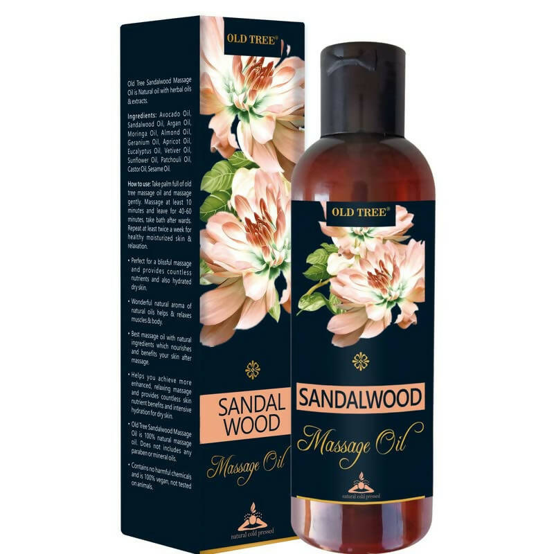 Old Tree Sandalwood Body Massage Oil - Distacart