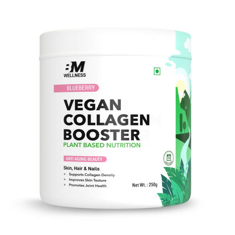 BM Wellness Vegan Collagen Booster - Blueberry - Distacart