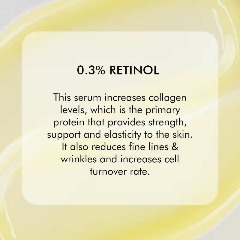 mCaffeine Retinol 0.3% & Black Tea Complex Anti Aging Face Serum - Distacart