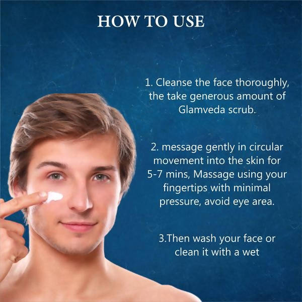 Glamveda Men Oil Control With Aha, Bha & Niacinamide Face Mask