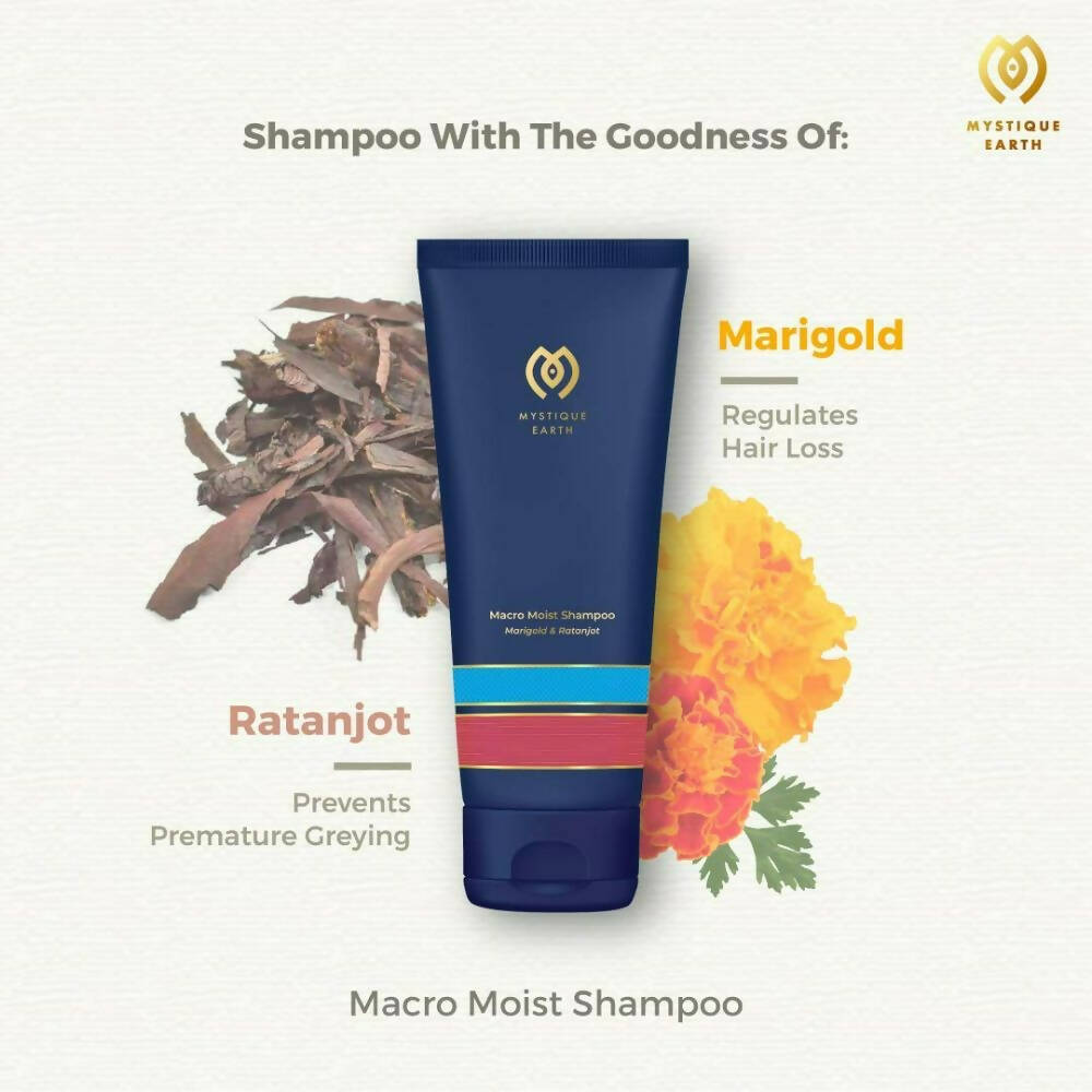 Mystique Earth Macro Moist Shampoo - Distacart