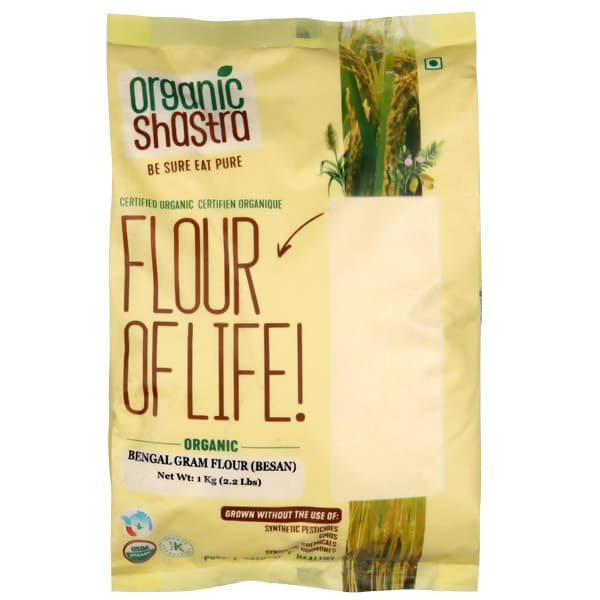 Organic Shastra Bengal Gram Flour (Besan) - Distacart