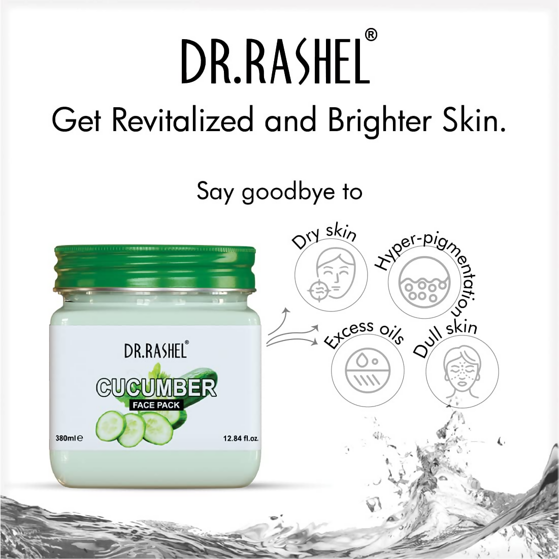 Dr.Rashel Cucumber Face Pack - Distacart