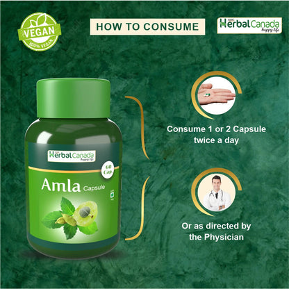 Herbal Canada Amla Capsules - Distacart