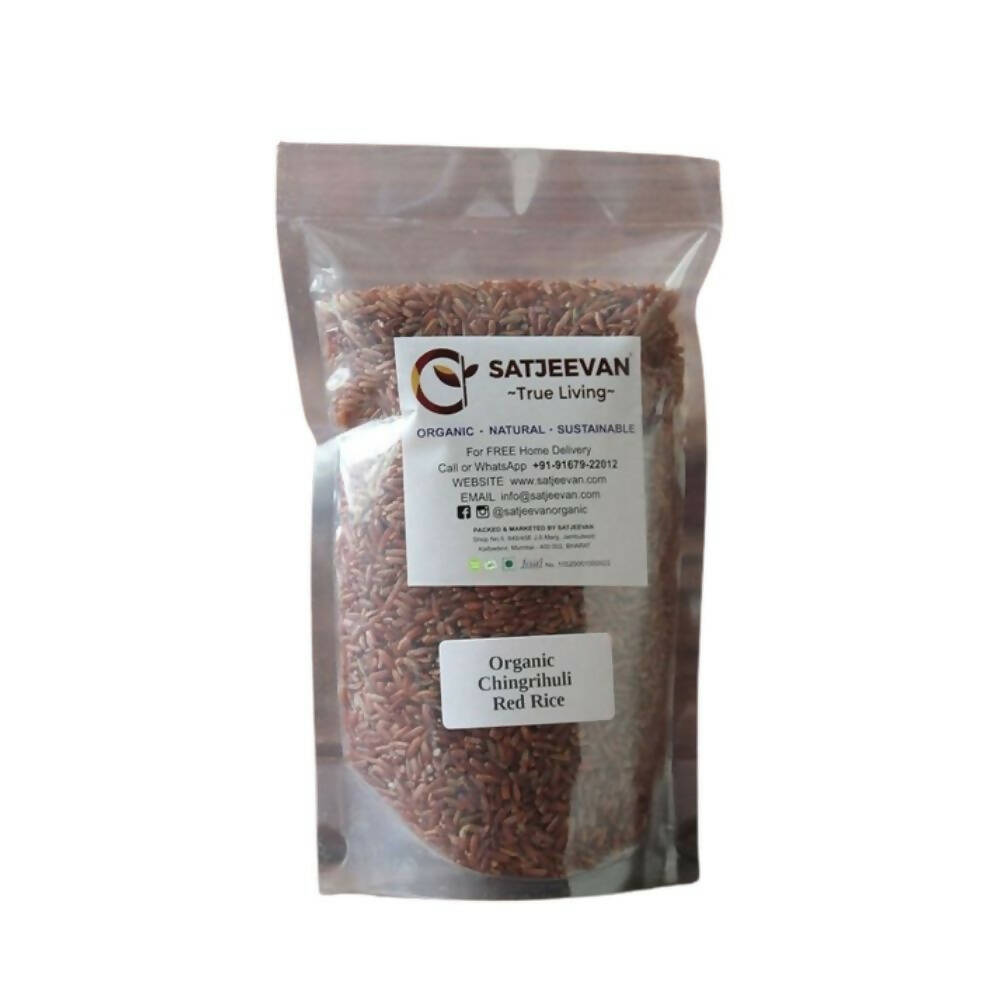 Satjeevan Organic Chingrihuli Red Rice - Distacart
