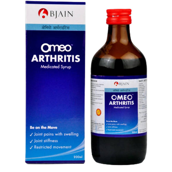 description bjain homeopathy omeo arthritis syrup 60ml 100ml 200ml