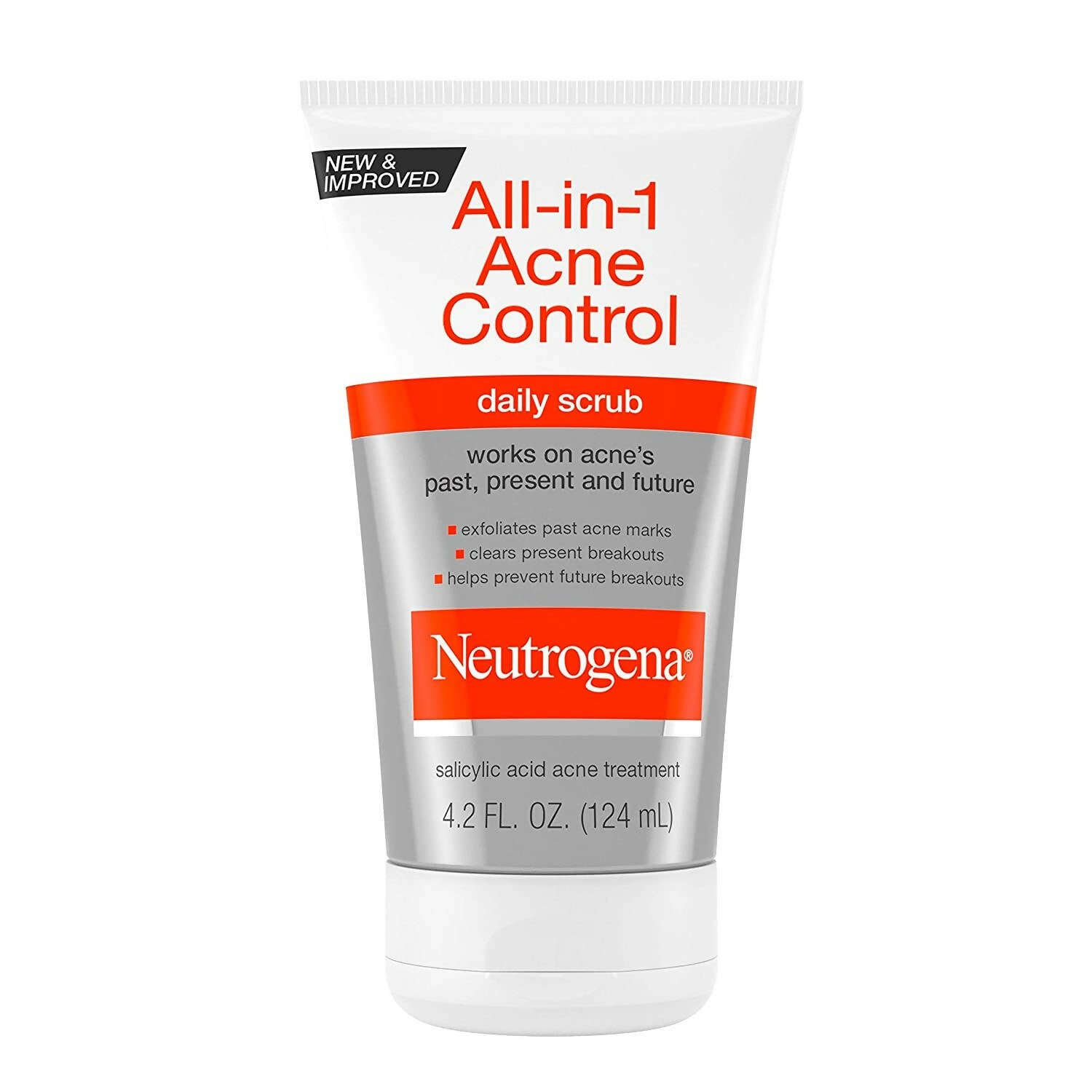 Neutrogena All-In-1 Acne Control Daily Face Scrub - Distacart