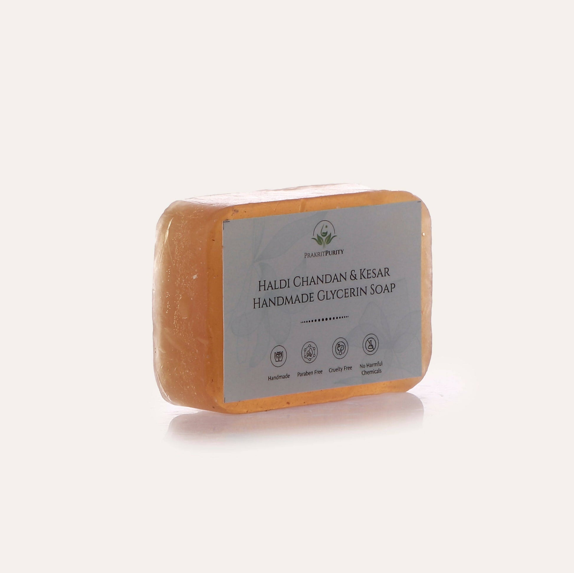 PrakritPurity Haldi Chandan & Kesar Handmade Glycerin Soap - Distacart