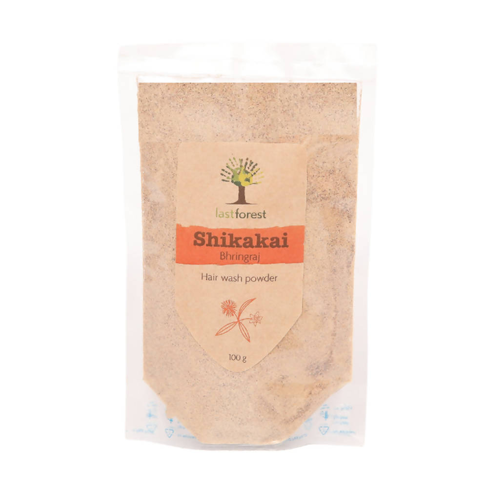 Lastforest Shikakai Bhringraj Hair Wash Powder - Distacart