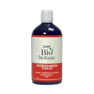 MRT Organics Bio Botanic Ashwagandha Thailam - Distacart