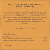 Thumbnail for Forest Essentials Indian Nightingale Body Care (Honey Vanilla) Box - Distacart