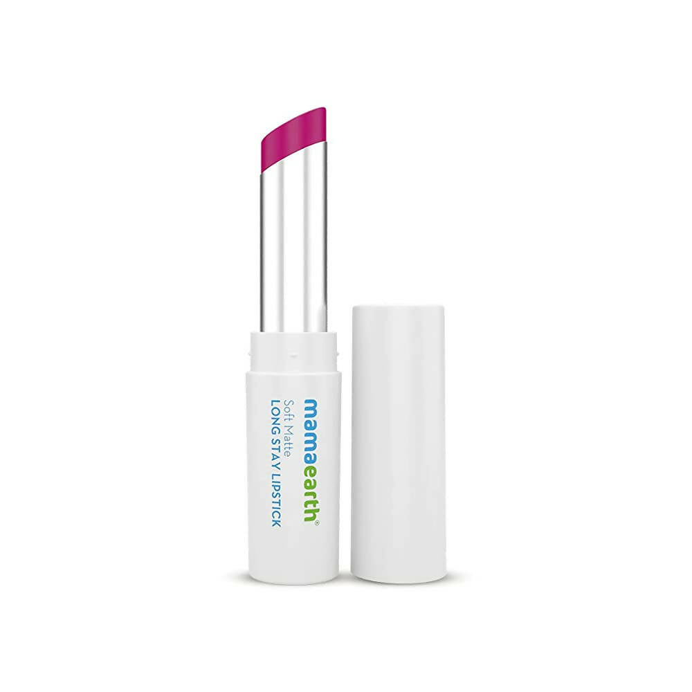 Mamaearth Soft Matte Long Stay Lipstick - Mulberry Pink - Distacart