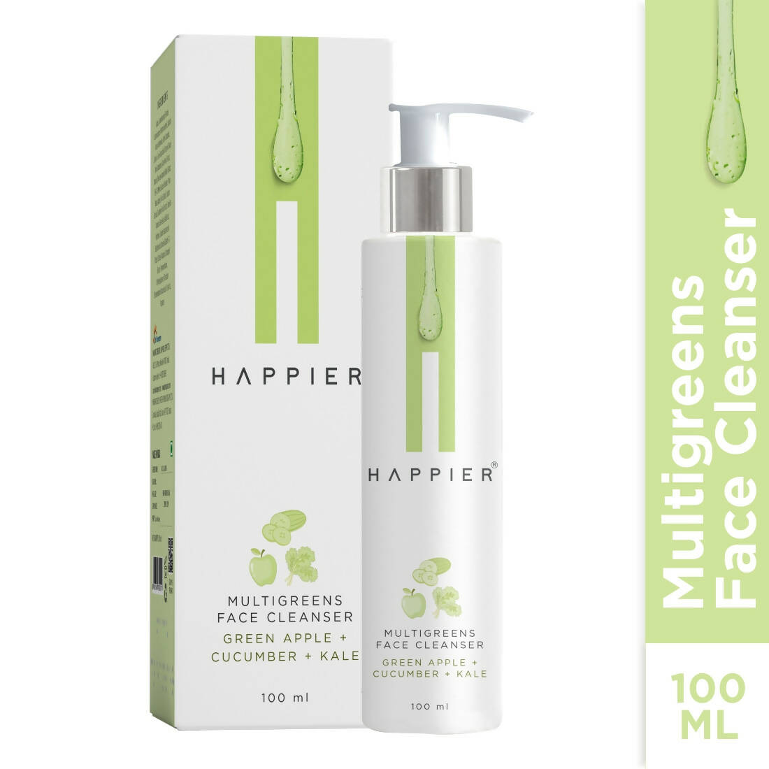Happier Multigreens Face Cleanser - Distacart