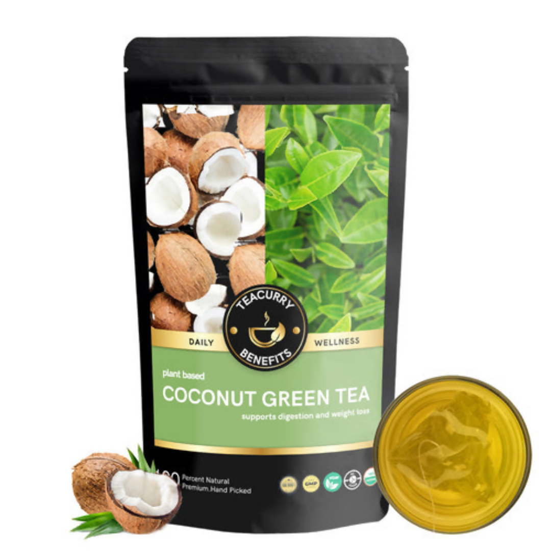 Teacurry Coconut Green Loose Tea - Distacart