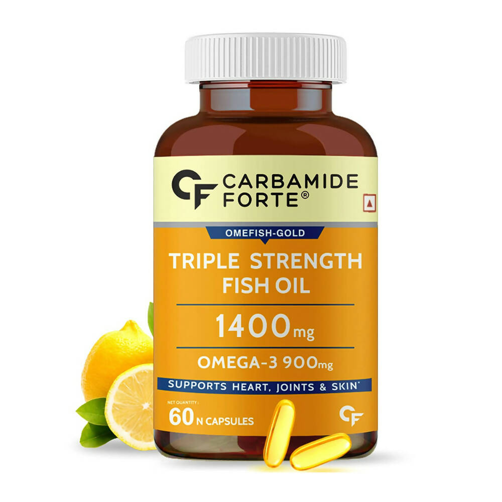 Carbamide Forte Triple Strength Fish Oil Capsules - Distacart