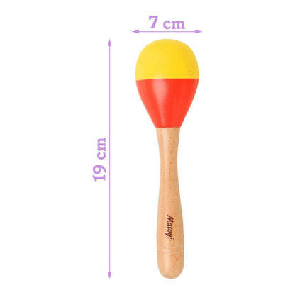 Matoyi Wooden Baby Bead Rattle - Distacart