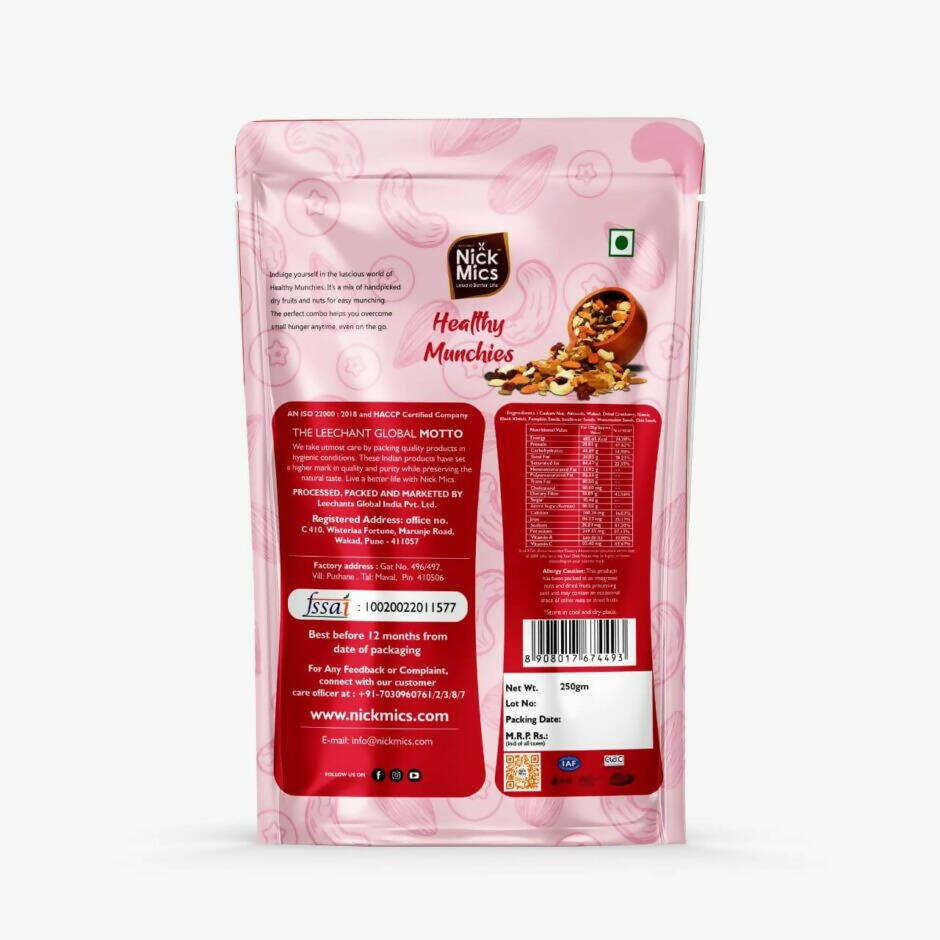 Nickmics Healthy Munchies (Mixed Trails) - Distacart