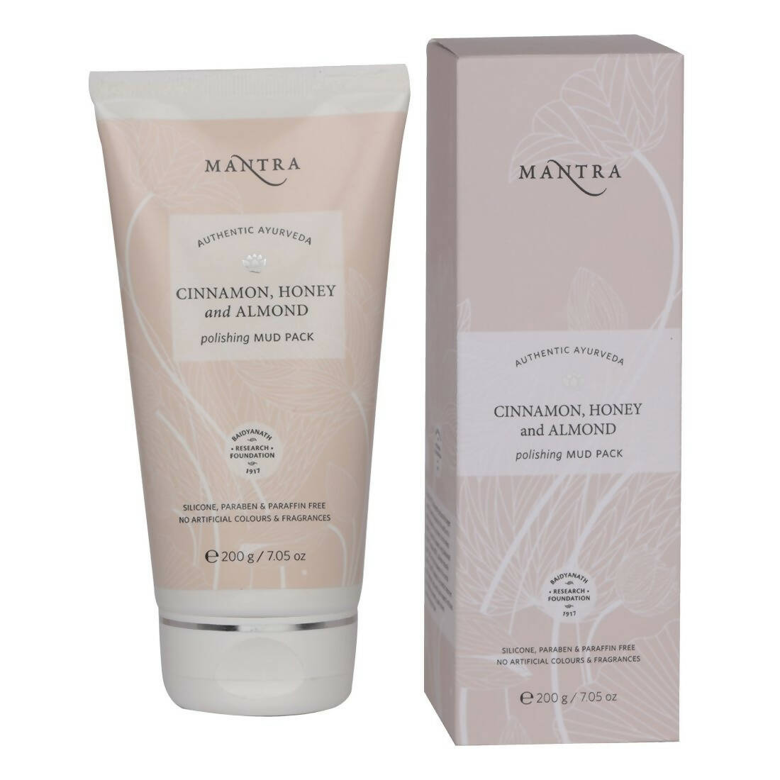 Mantra Herbal Cinnamon, Honey and Almond Polishing Mud Pack - Distacart