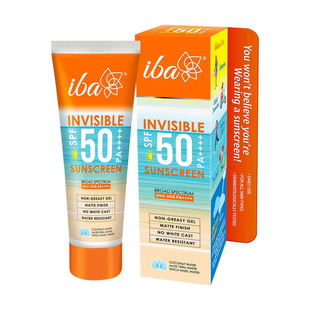 Iba Invisible SPF 50 Pa++++ Sunscreen - Distacart