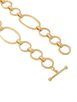 Thumbnail for NVR Women Gold Plated Statement Necklace - Distacart
