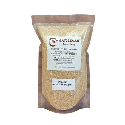 Satjeevan Organic Ramdana Amaranth Rajgira - Distacart