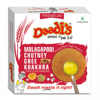 Thumbnail for Daadi's Molagapodi Chutney Ghee Khakhra - Distacart