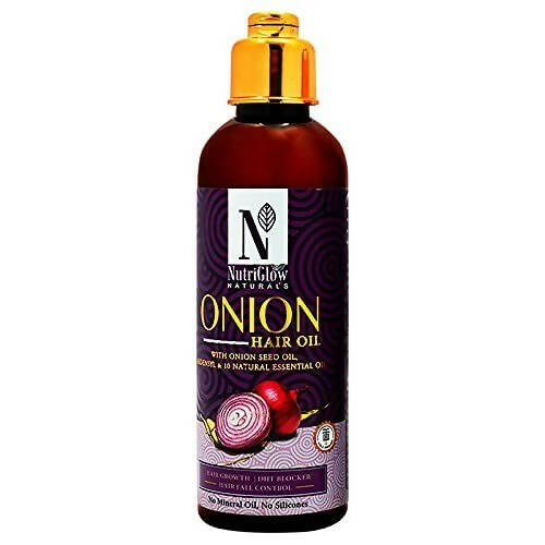 NutriGlow NATURAL'S Onion Hair Oil - Distacart
