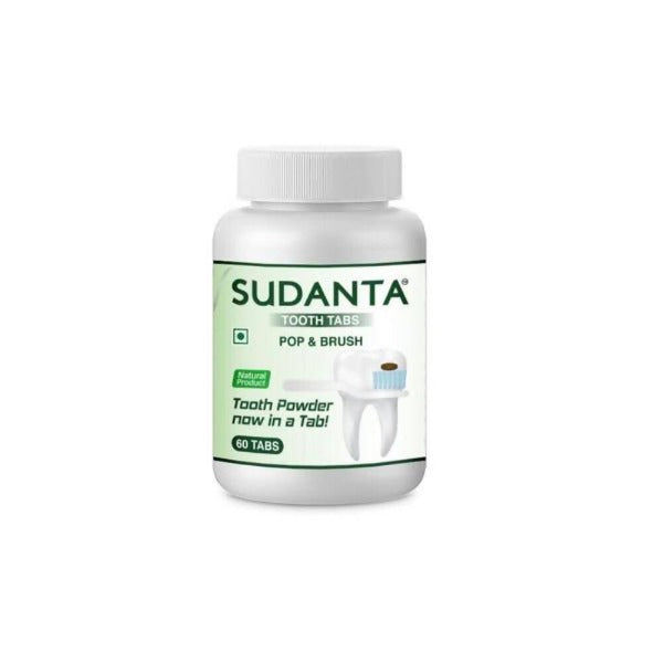 Sri Sri Tattva Sudanta Tooth Tabs (60 Tabs) - Distacart