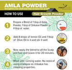 Thumbnail for Forest Herbs 100% Natural Organic Amla, Reetha, Shikakai Powder Combo - Distacart