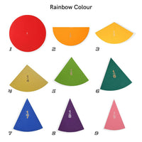 Thumbnail for Nesta Toys Fraction Puzzle - Montessori Puzzle (57 Pcs) - Distacart