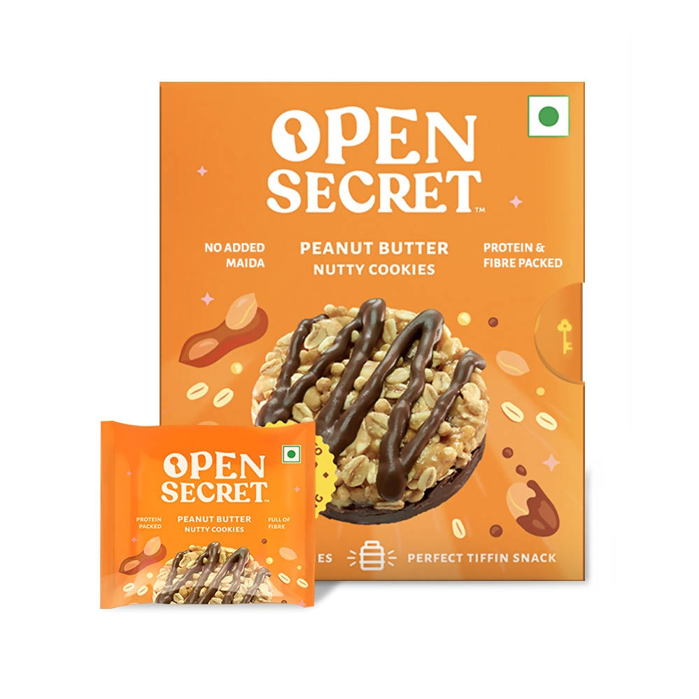Open Secret Peanut Butter Nutty Cookies - Distacart