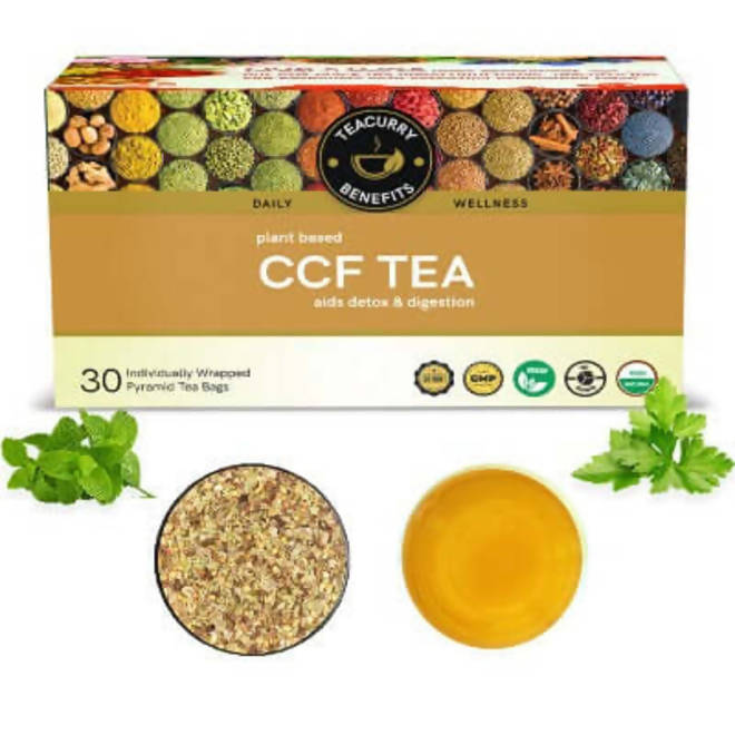 Teacurry CCF Tea - Cumin Coriander Fennel Tea - Distacart