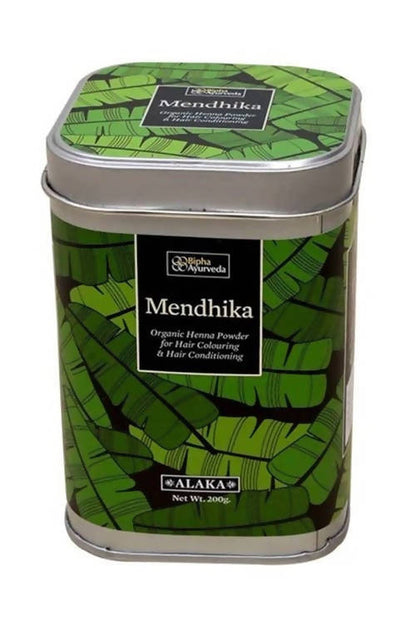 Bipha Ayurveda Alaka Mendhika Organic Henna Powder - Distacart