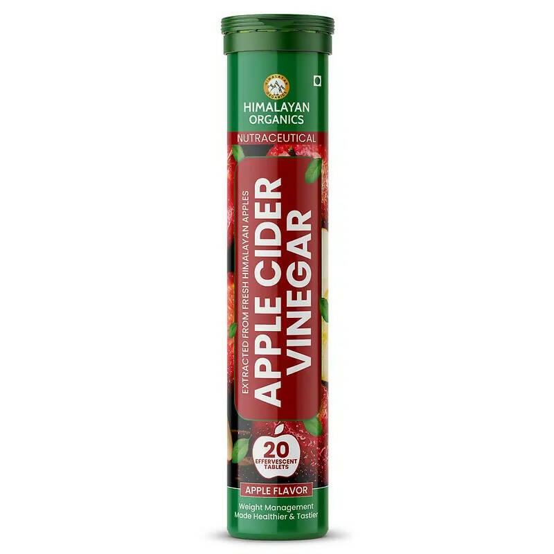 Himalayan Organics Apple Cider Vinegar Effervescent Tablets - Distacart