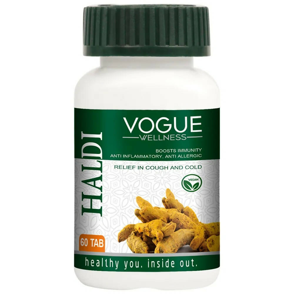Vogue Wellness Haldi Tablets - Distacart