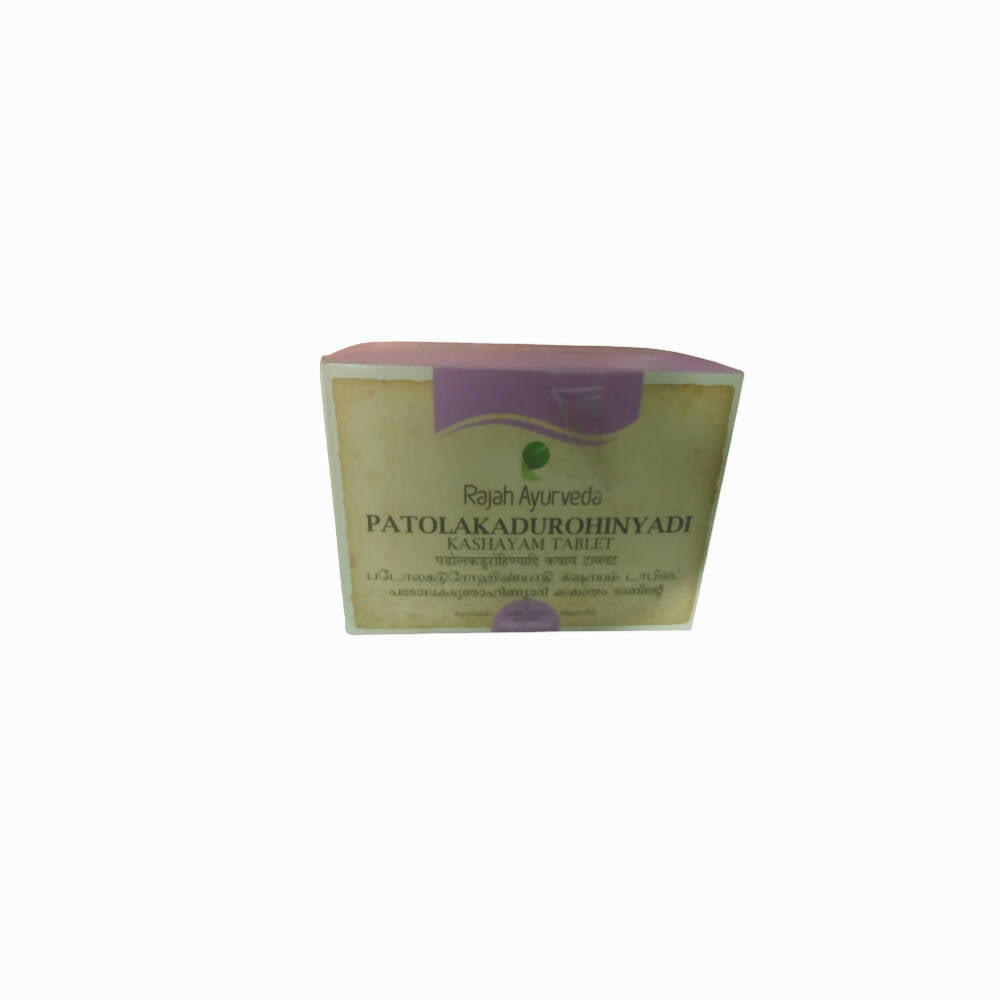 Rajah Ayurveda Patolakadurohinyadi Kashayam Tablets - Distacart