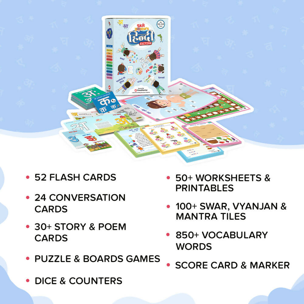 ClassMonitor Skill Booster Hindi Language Learning Kit - Distacart