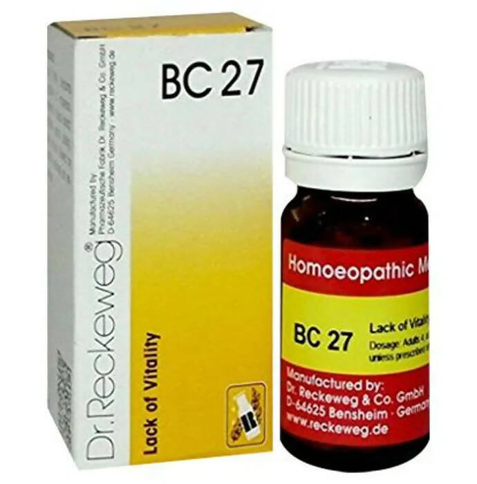 Dr. Reckeweg Bio-Combination 27 (BC 27) Tablets - Distacart