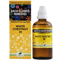 Thumbnail for New Life Homeopathy Bach Flower Remedies White Chestnut Dilution