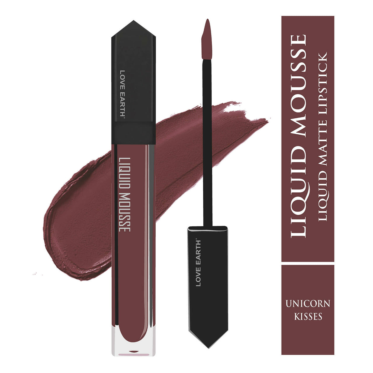 Love Earth Liquid Mousse Lipstick - Unicorn Kisses - Distacart