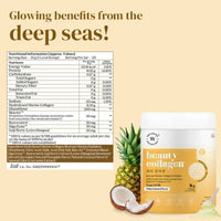 Thumbnail for Wellbeing Nutrition Glow Korean Marine Collagen Peptides - Pina Colada Flavor - Distacart