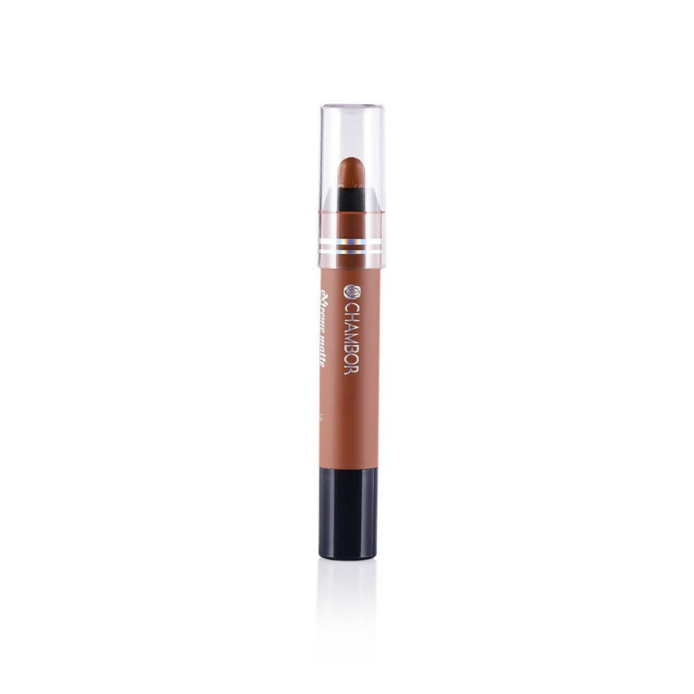 Chambor Saddle Brown 10 Extreme Matte Long Wear Lip Colour