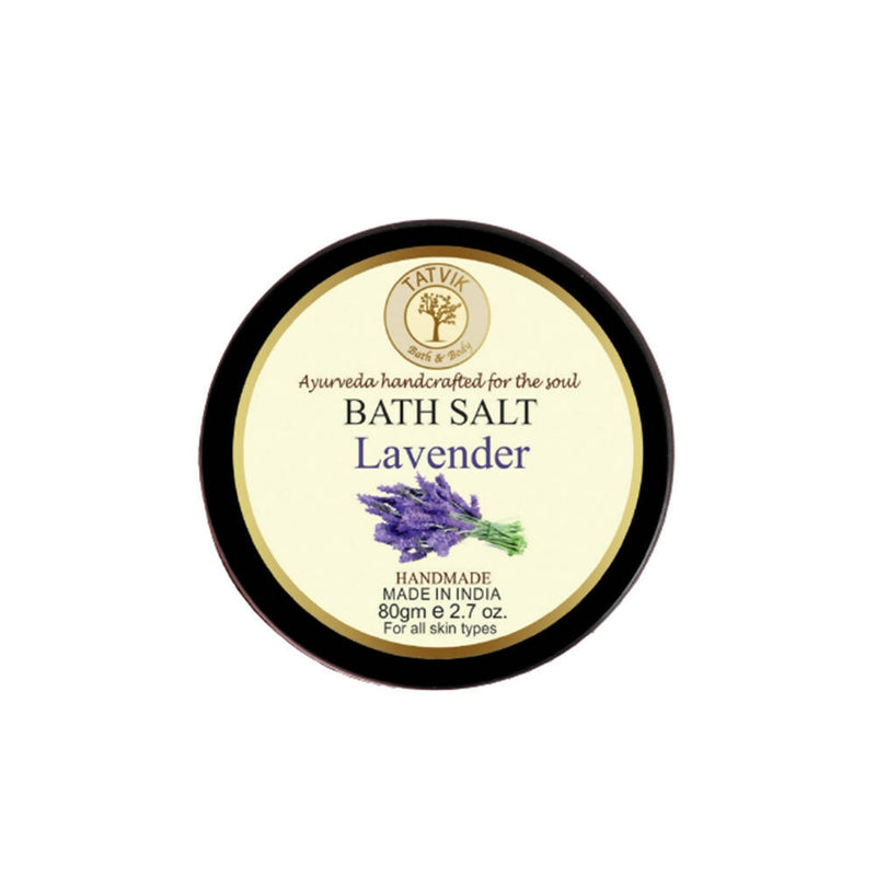 Tatvik Ayurveda Bath Salt Lavender - Distacart