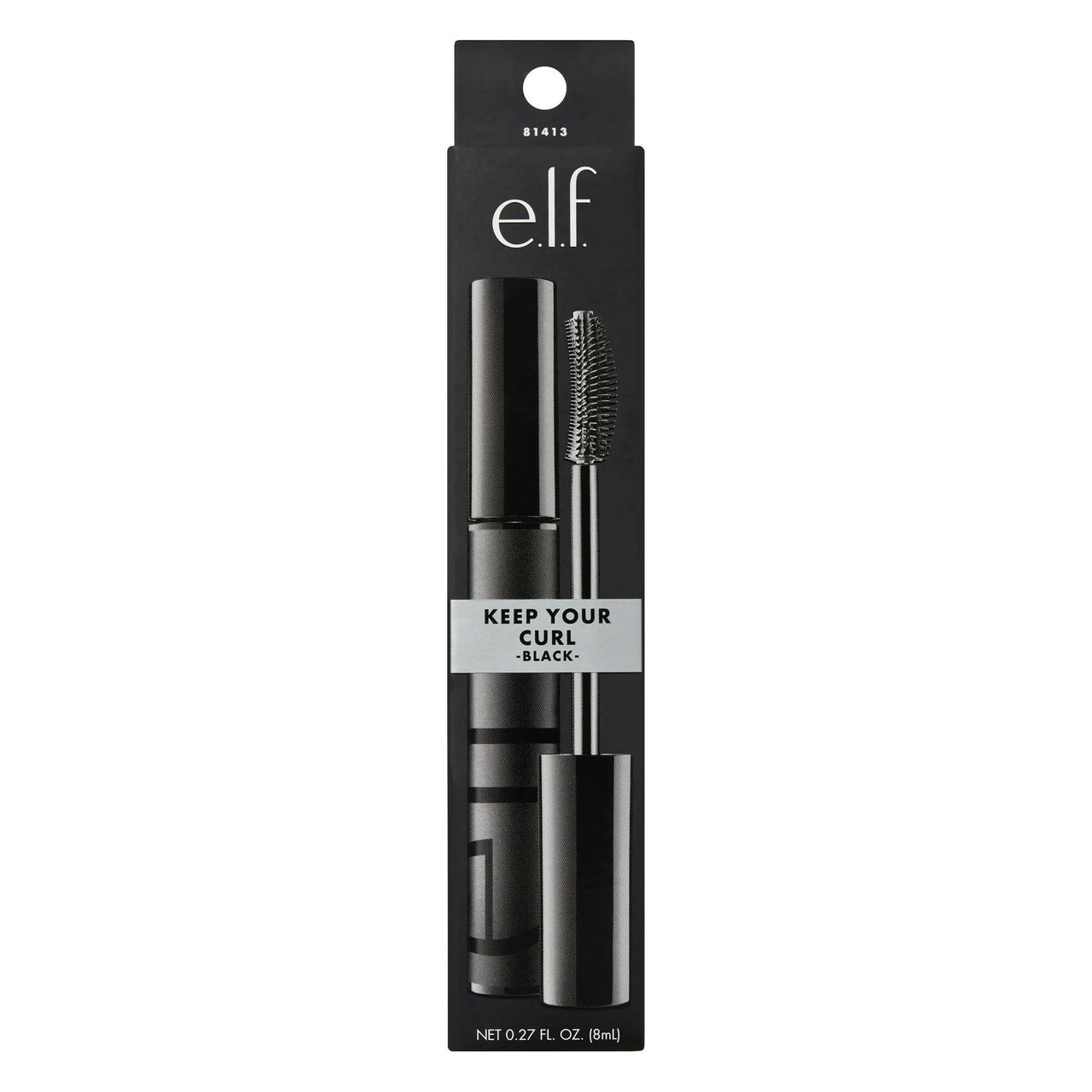 e.l.f. Cosmetics Keep Your Curl Black Mascara - Distacart