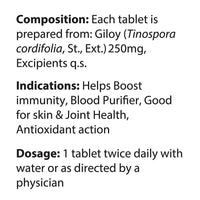 Thumbnail for Dabur Giloy Tablets Immunity Booster usage