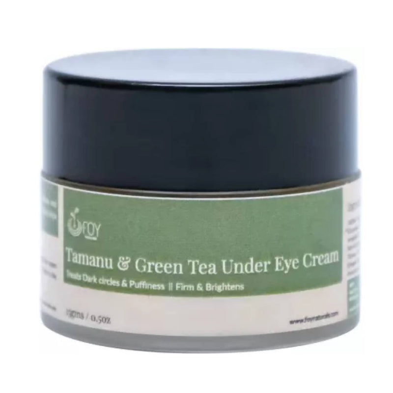 FOY Naturals Tamanu &amp; Green Tea Under Eye Cream