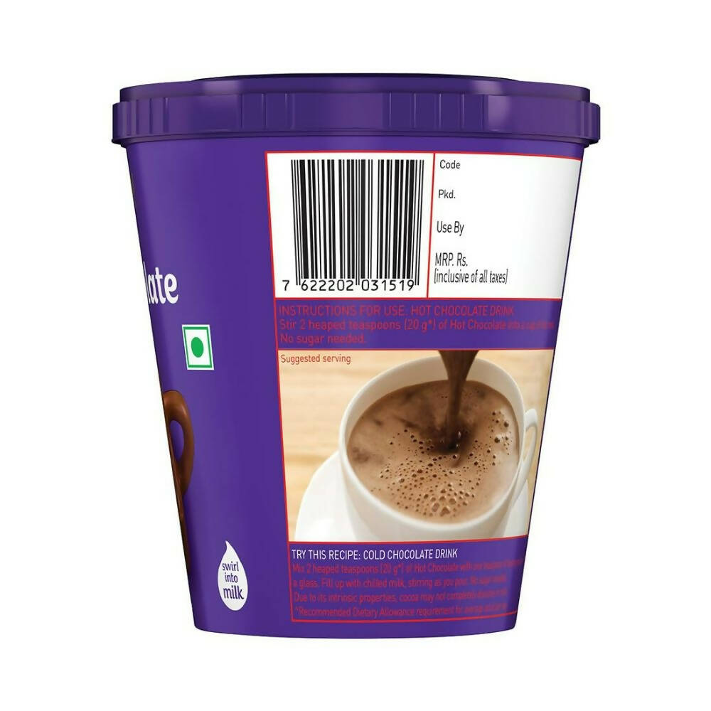 Cadbury Hot Chocolate Drink Powder Mix - Distacart